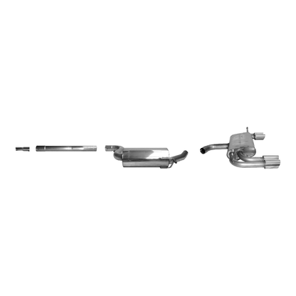VW Golf 6 - Bastuck Duplex Performance Auspuff Anlage ab Katalysator - Bild 1