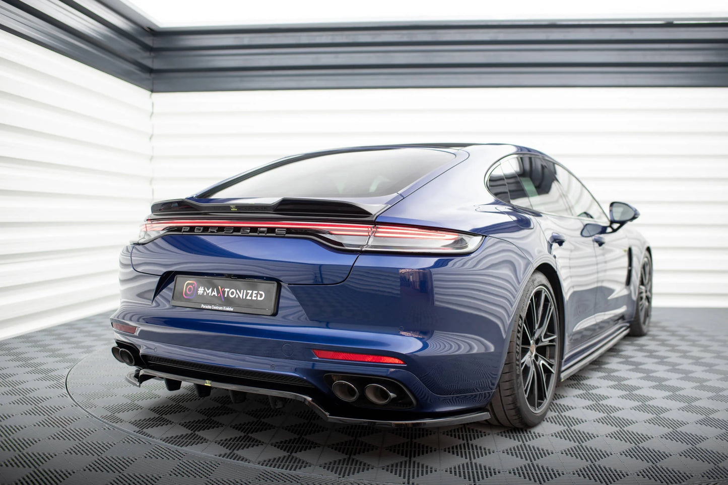 Porsche Panamera E-Hybrid Facelift - 3D Heck Spoiler