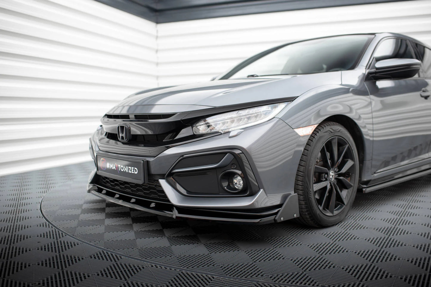 Honda Civic Sport Mk10 - Frontspoiler - Frontlippe + Flaps