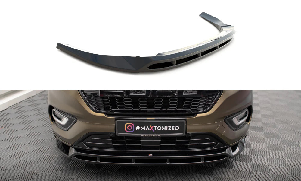 FORD Transit Custom Mk1 Facelift - Frontspoiler - Frontlippe V.2