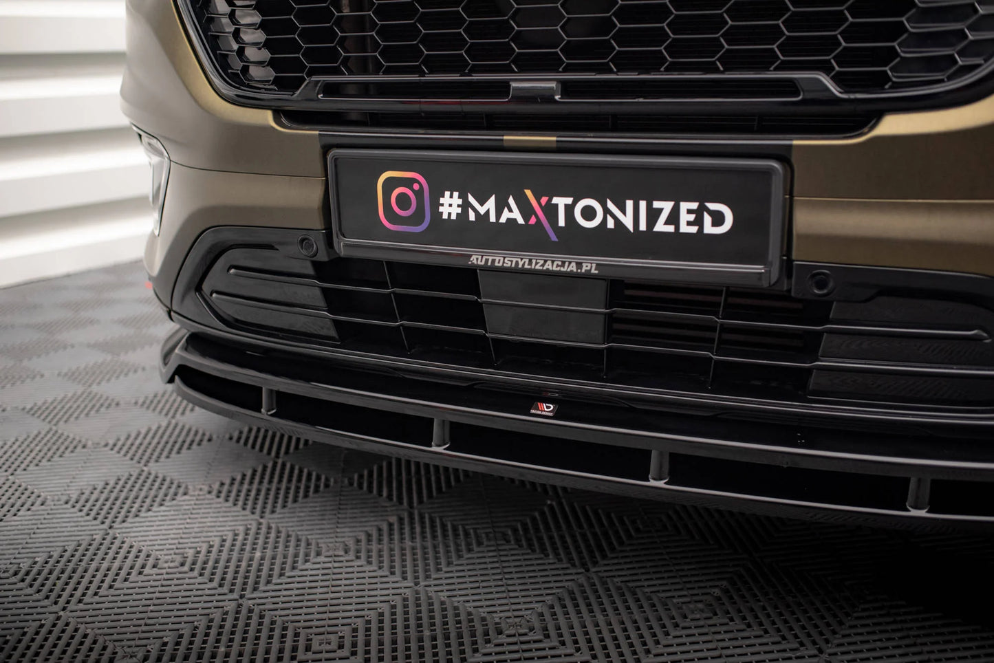 FORD Transit Custom Mk1 Facelift - Frontspoiler - Frontlippe V.2