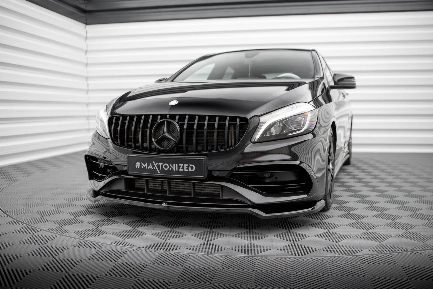 Mercedes A-Klasse AMG-Line Facelift - Frontspoiler - Frontlippe V.1 (DTC)