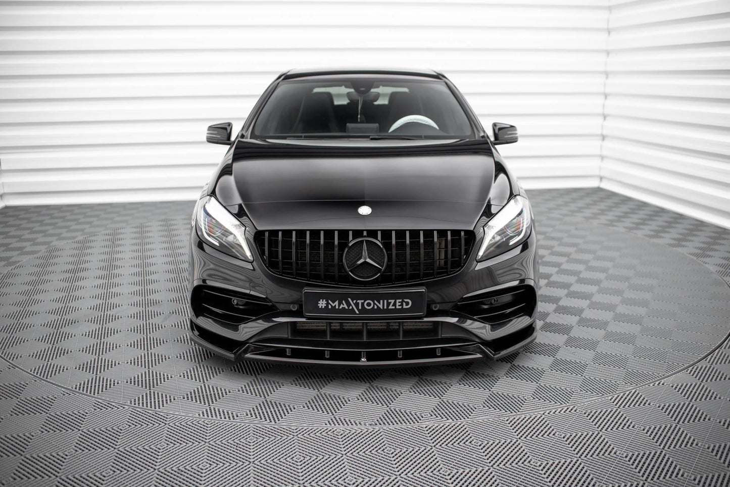 Mercedes A-Klasse AMG-Line Facelift - Frontspoiler - Frontlippe V.2