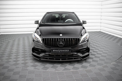 Mercedes A-Klasse AMG-Line Facelift - Frontspoiler - Frontlippe V.2