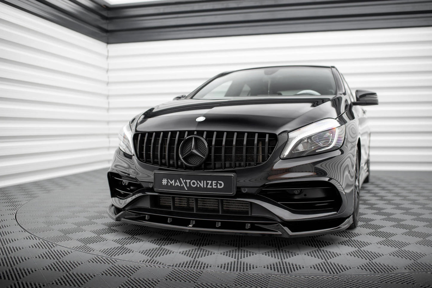 Mercedes A-Klasse AMG-Line Facelift - Frontspoiler - Frontlippe V.2