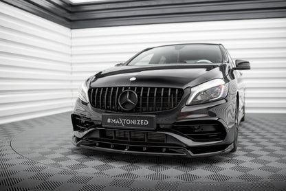 Mercedes A-Klasse AMG-Line Facelift - Frontspoiler - Frontlippe V.2