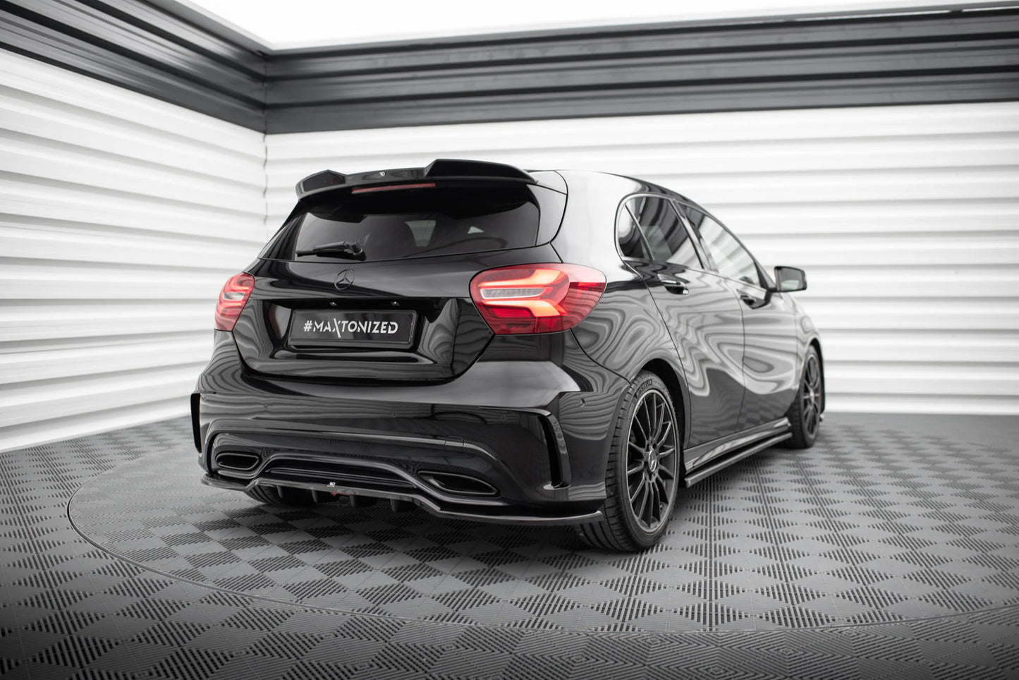Mercedes A-Klasse AMG-Line Facelift - Heck Ansatz