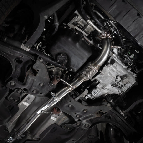 Skoda Fabia - Bull-X Downpipe mit 200 Zellen HJS Sport-Katalysator