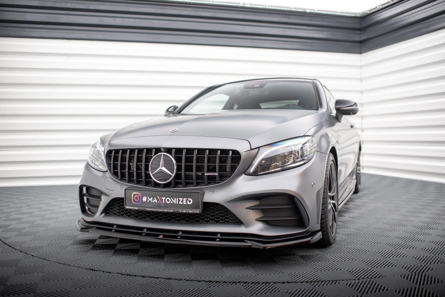 Mercedes AMG C43 Facelift - Frontspoiler - Frontlippe V.2