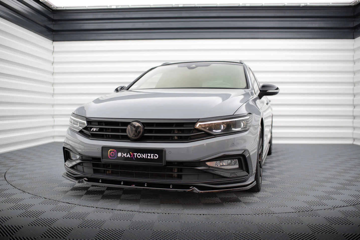 VW Passat R-Line Facelift - Frontspoiler - Frontlippe V.1