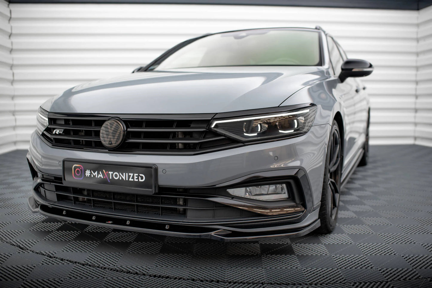 VW Passat R-Line Facelift - Frontspoiler - Frontlippe V.2
