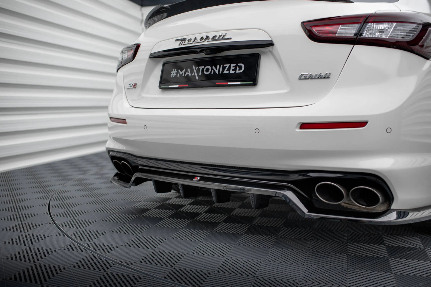 Maserati Ghibli Mk3 Facelift - Heck Ansatz