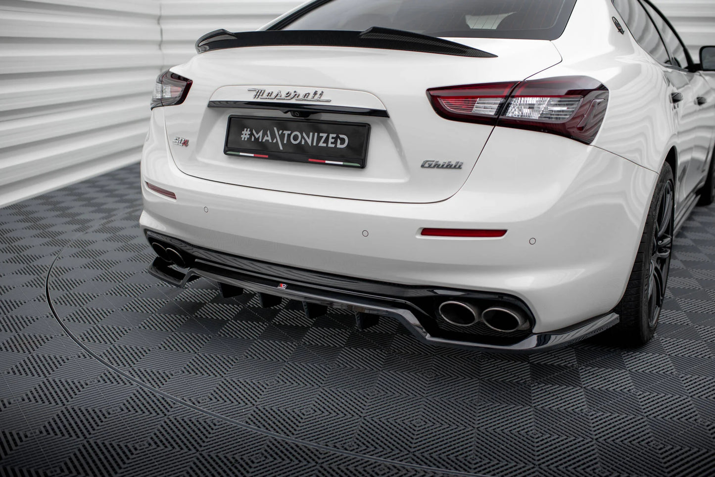 Maserati Ghibli Mk3 Facelift - Heck Ansatz