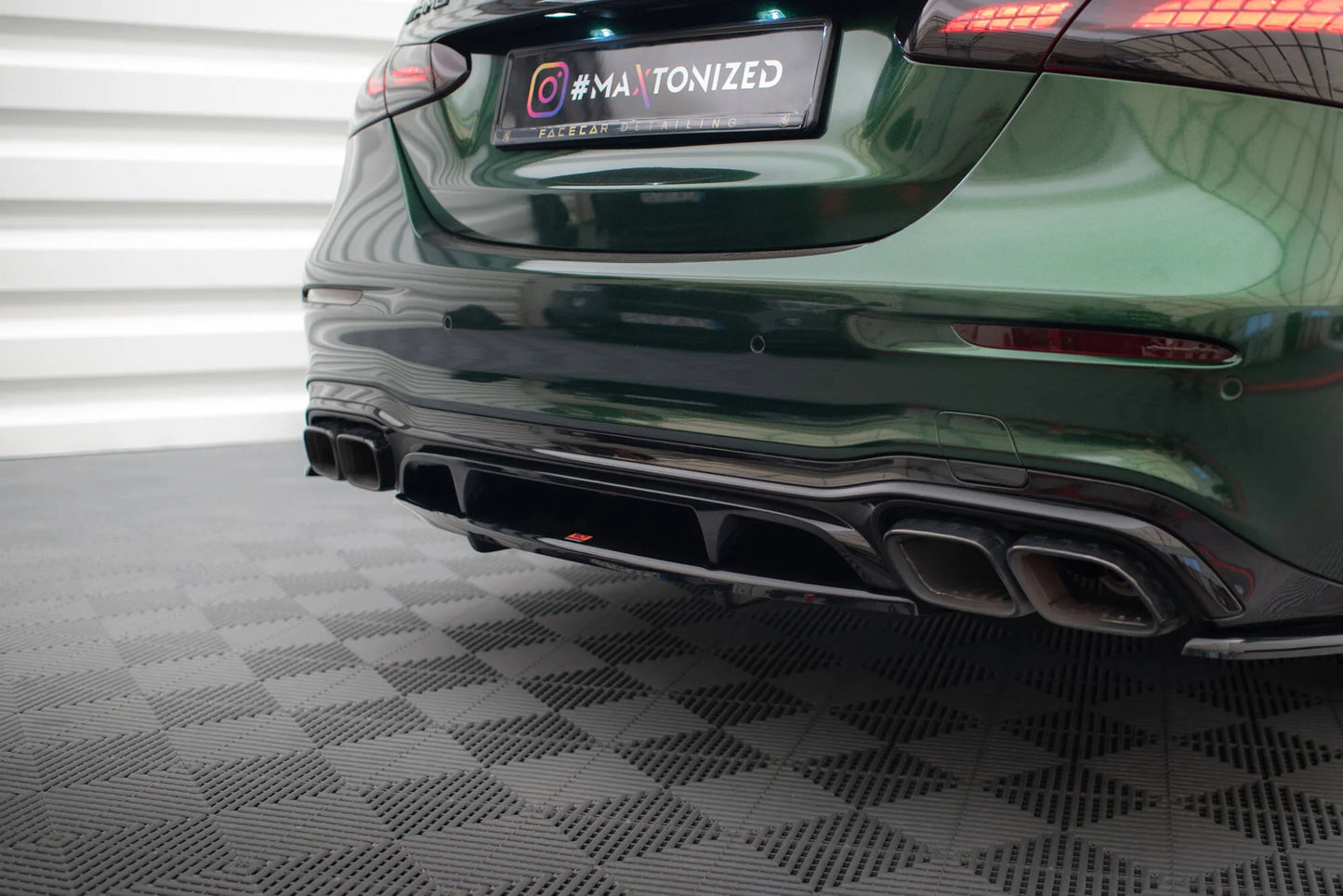 Mercedes E63 AMG Facelift - Heck Ansatz