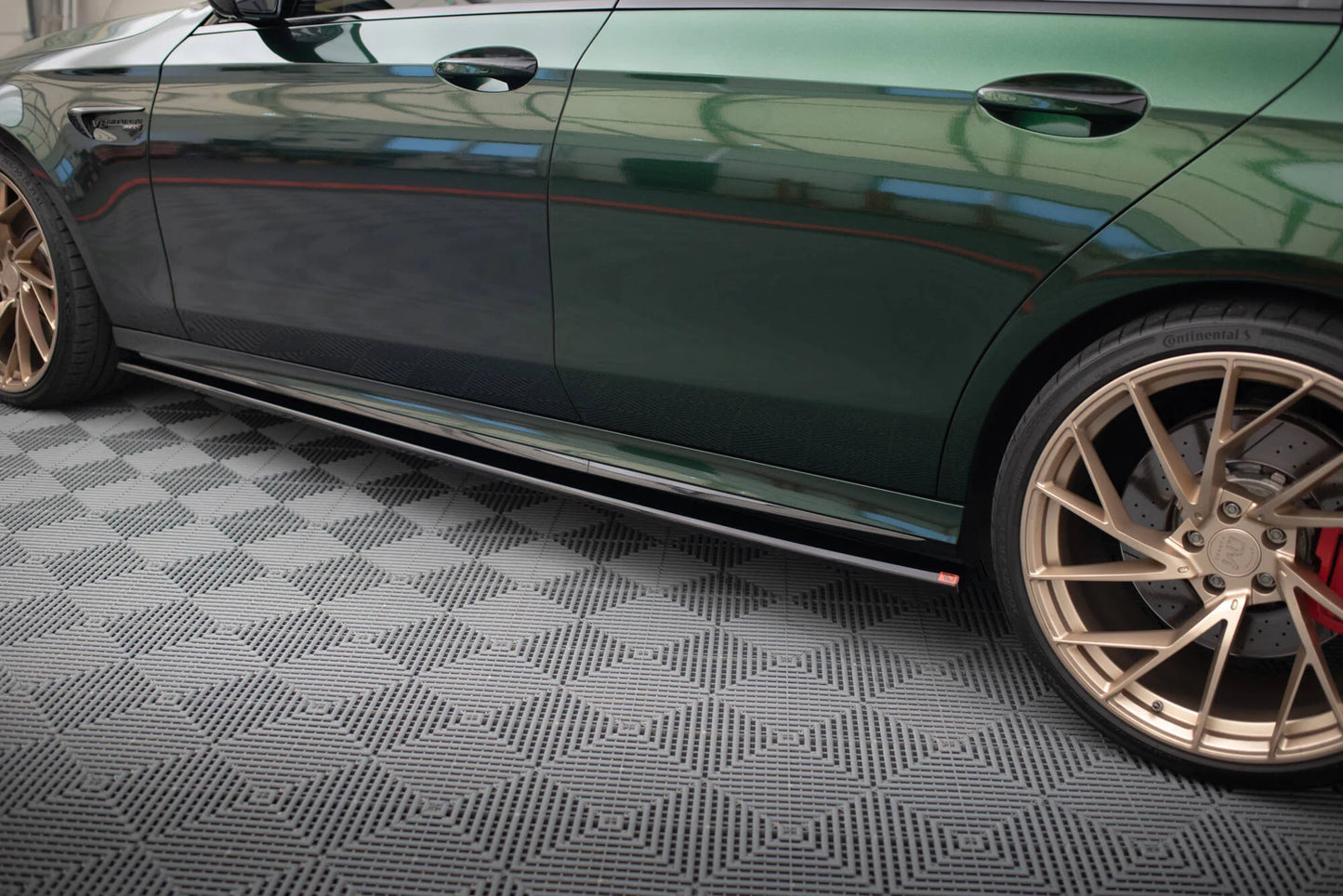 Mercedes E63 AMG Facelift - Seitenschweller