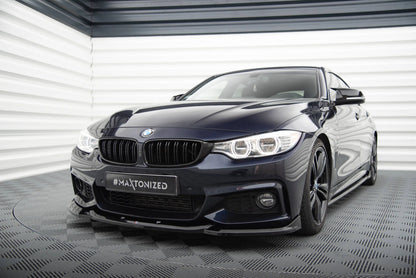 BMW 4er F32 Coupe M-Paket - Frontspoiler - Frontlippe V.6