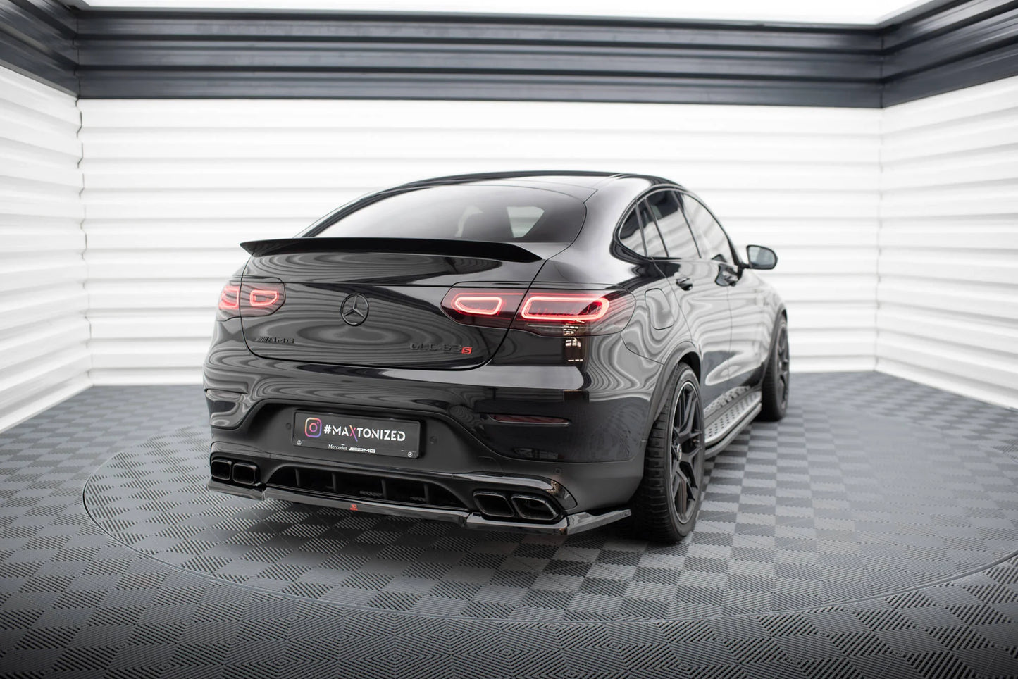 Mercedes GLC 63 AMG Facelift - Heck Ansatz