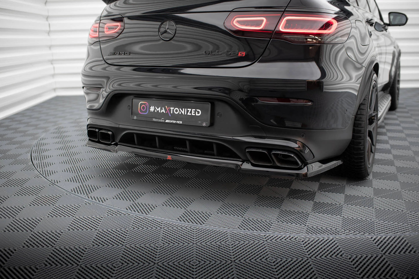 Mercedes GLC 63 AMG Facelift - Heck Ansatz