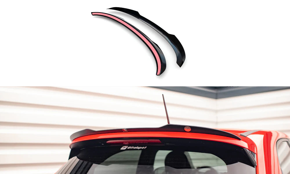 Fiat 500X Facelift - Heck Dachspoiler