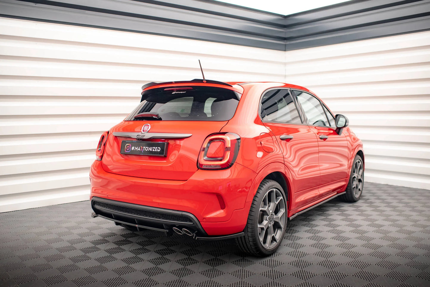 Fiat 500X Facelift - Heck Dachspoiler