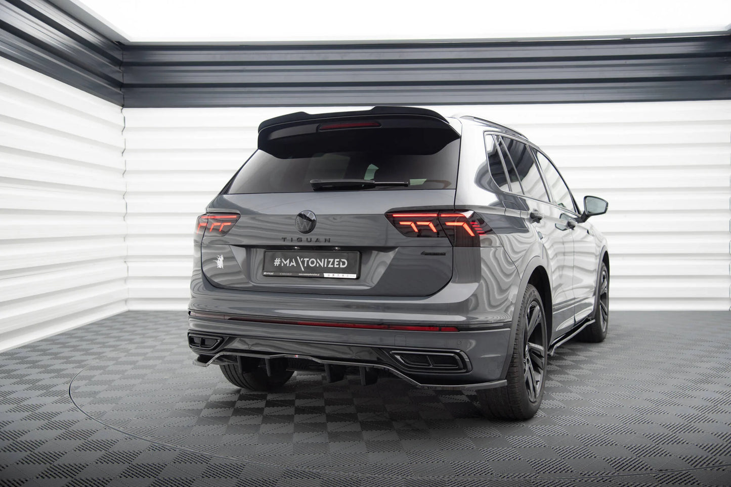 VW Tiguan R-Line Facelift - Heck Ansatz