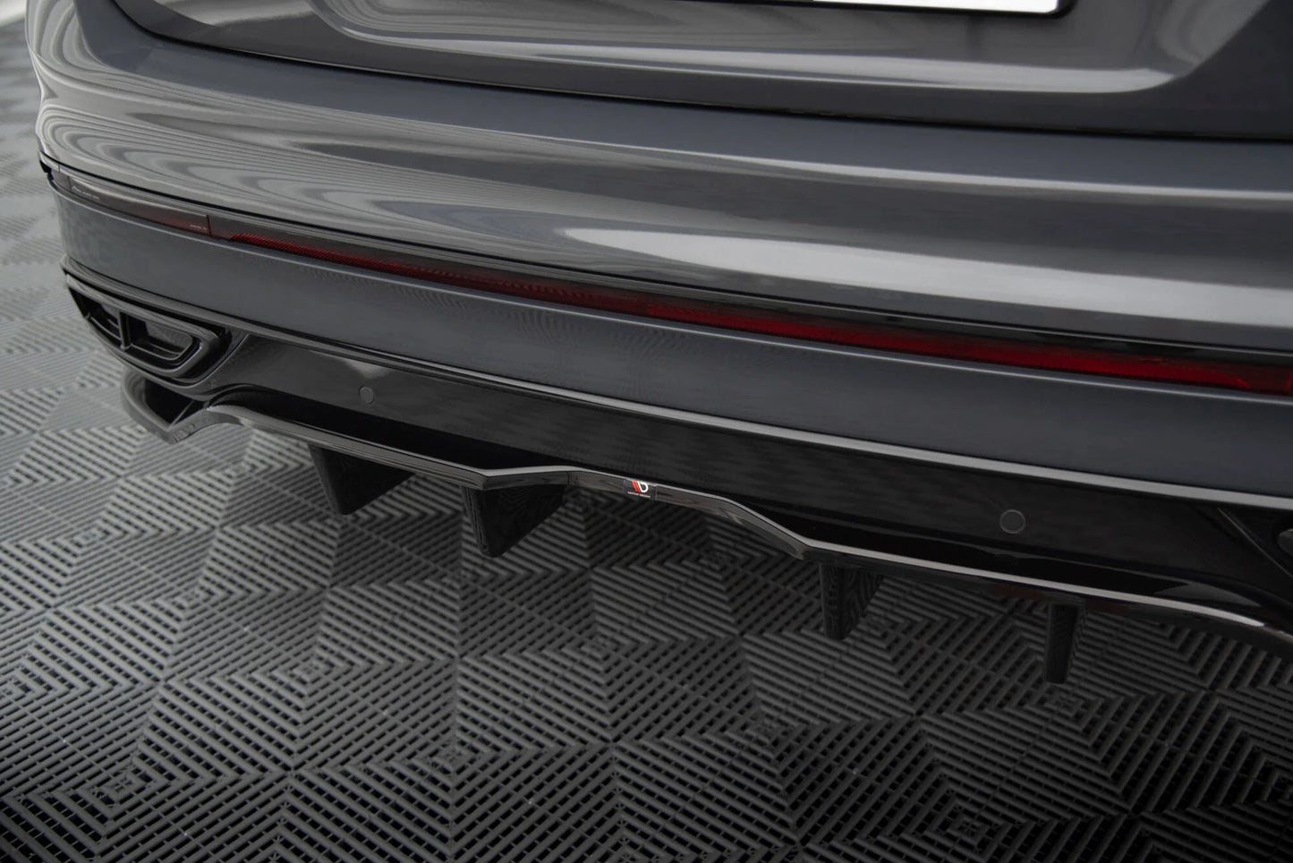 VW Tiguan R-Line Facelift - Heck Ansatz