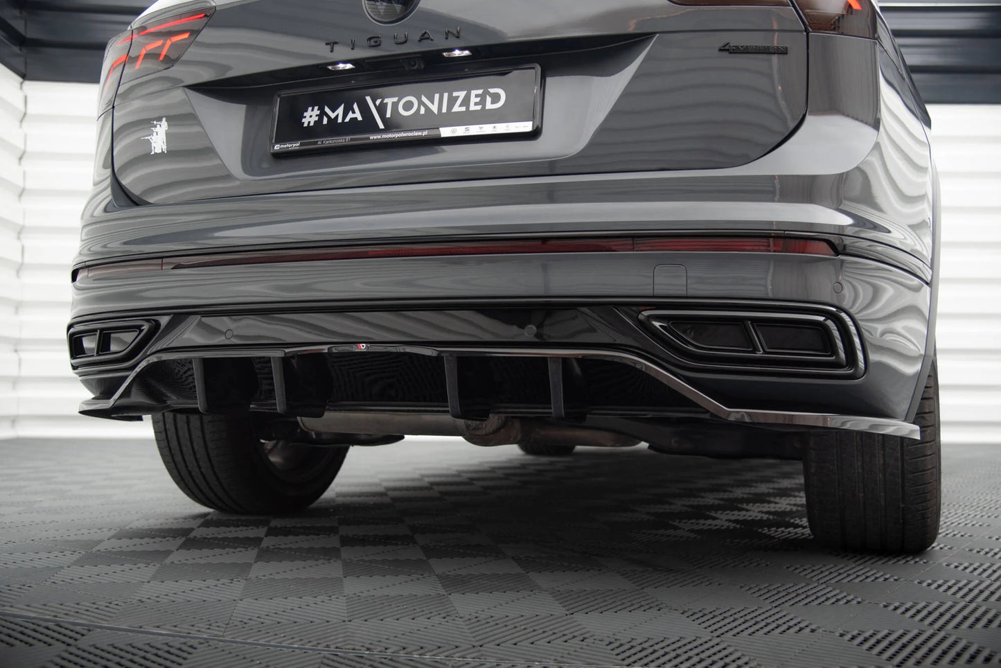 VW Tiguan R-Line Facelift - Heck Ansatz