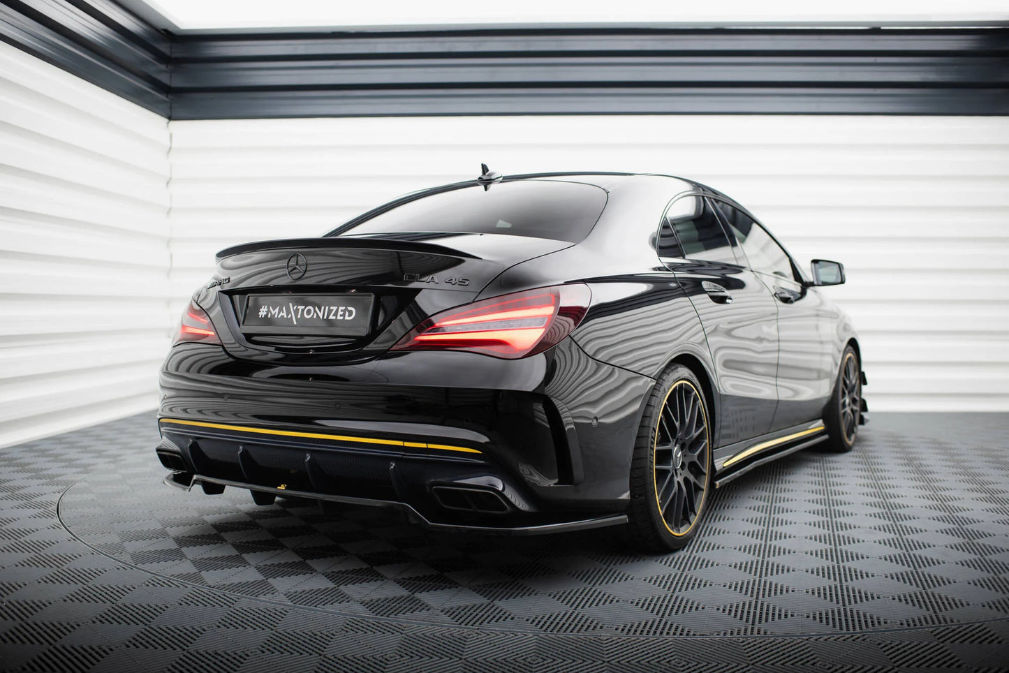 Mercedes CLA AMG 45 Facelift - Heck Ansatz