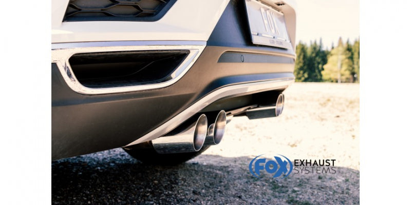 VW T-Roc - Fox Ø 70mm Duplex Performance Auspuff