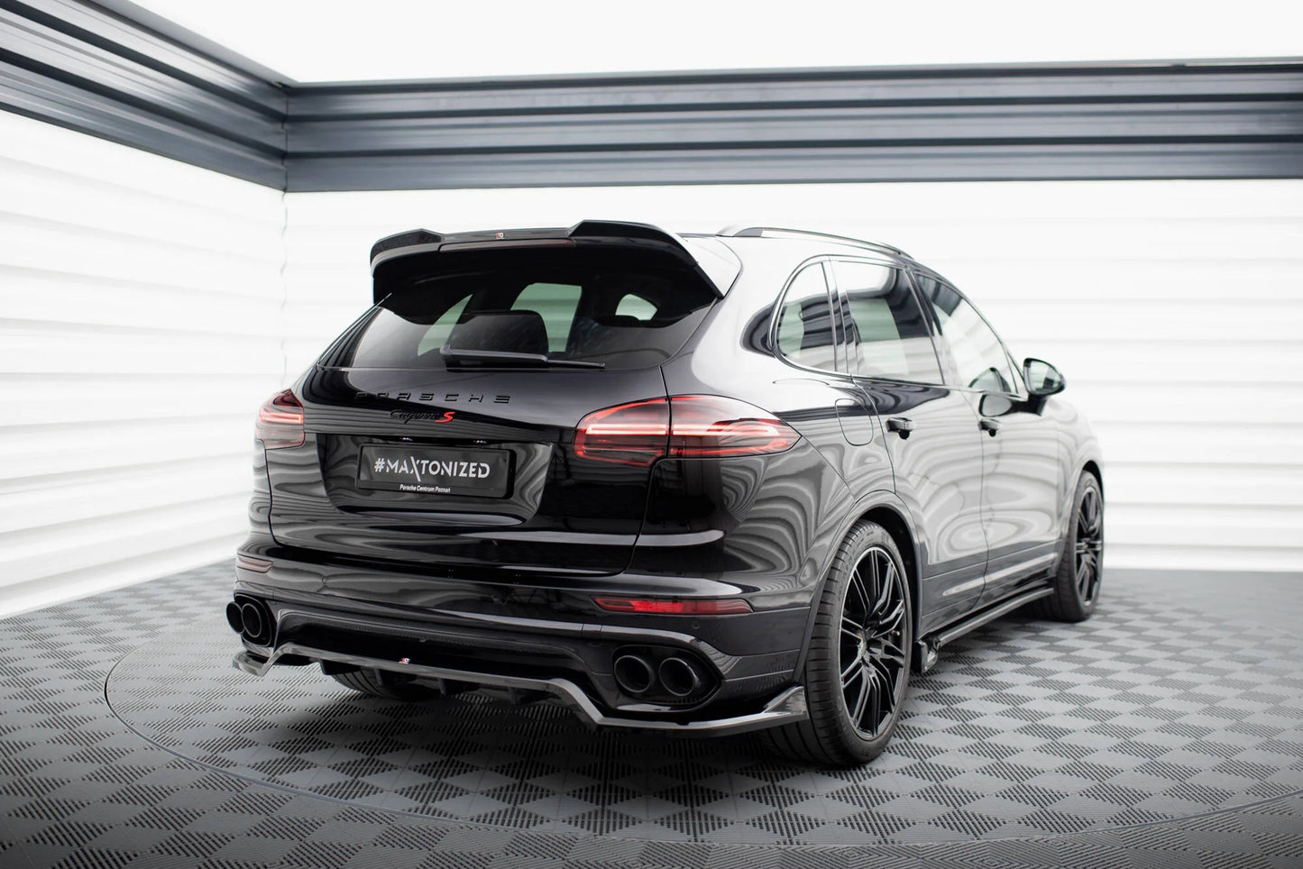 Porsche Cayenne Facelift - Heck Ansatz