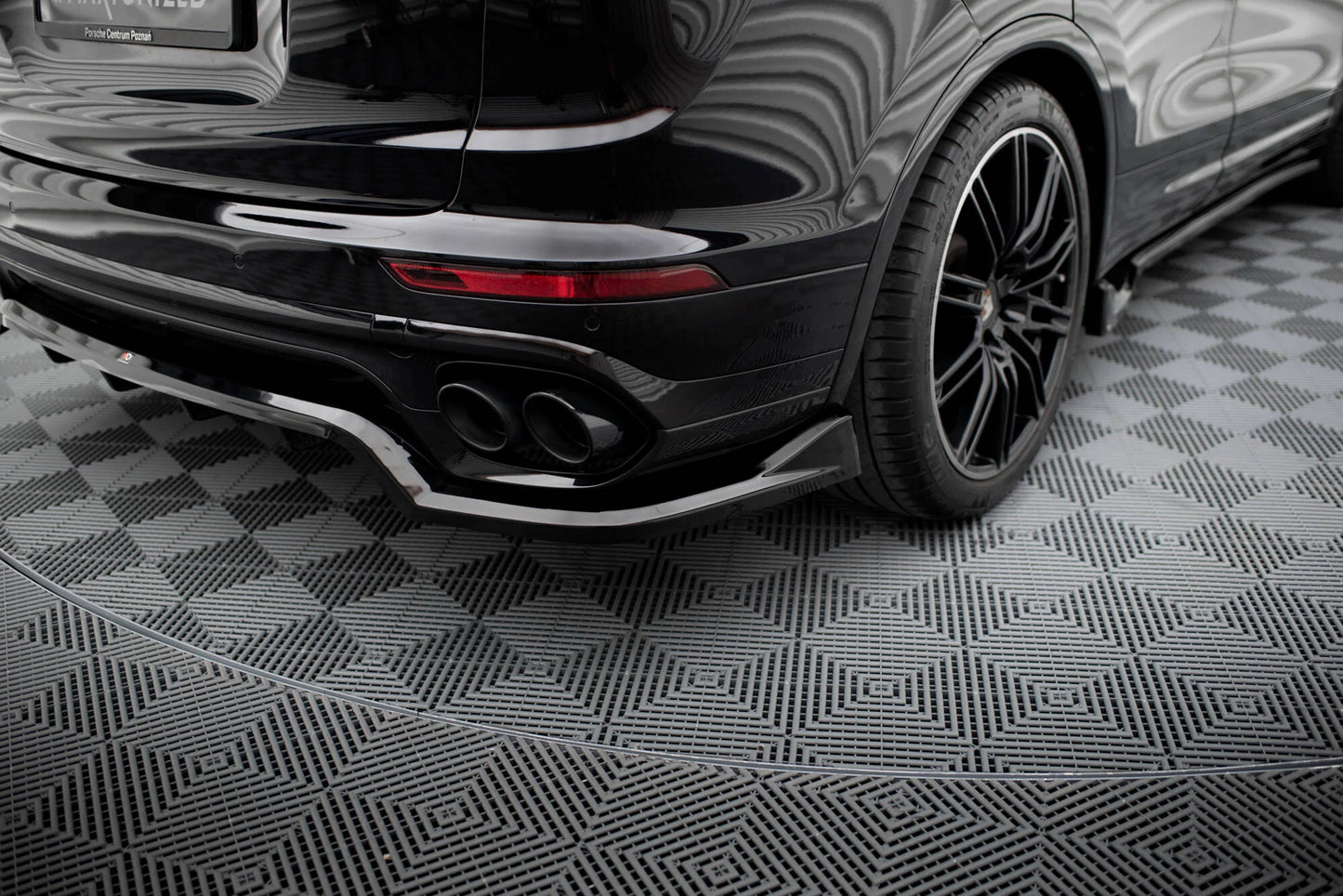 Porsche Cayenne Facelift - Heck Ansatz