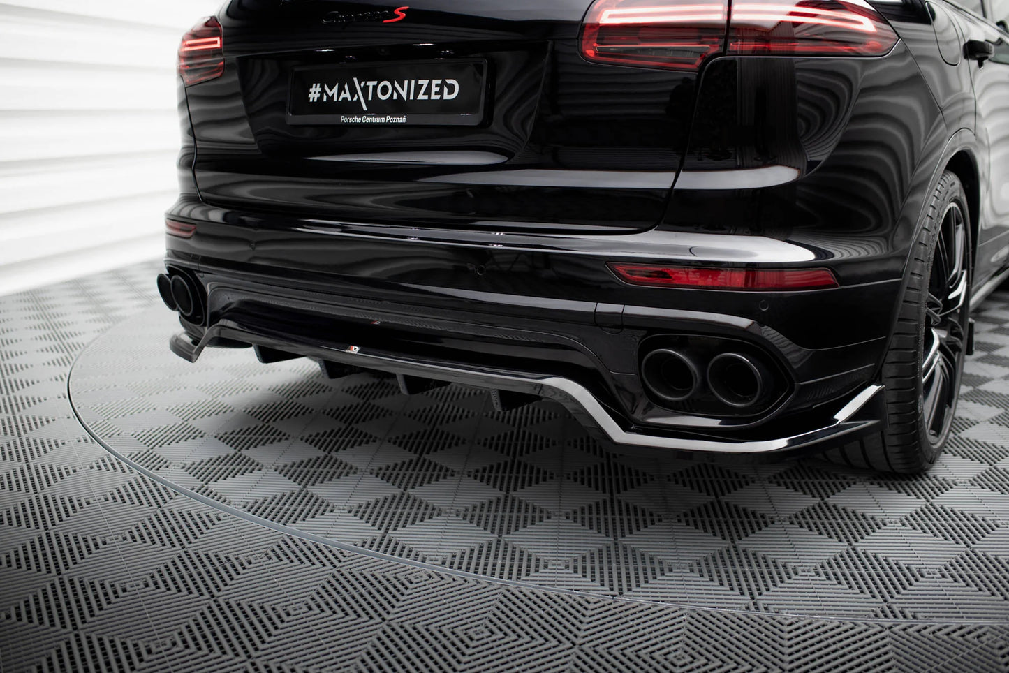 Porsche Cayenne Facelift - Heck Ansatz