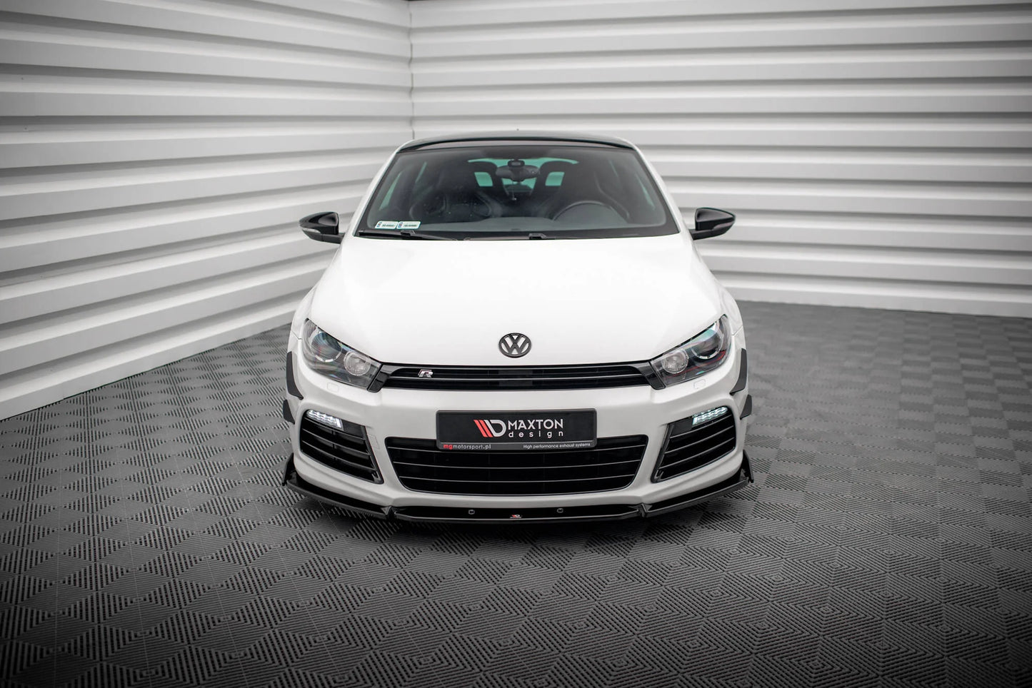 VW Scirocco R - Frontspoiler - Frontlippe V.3 + Flaps