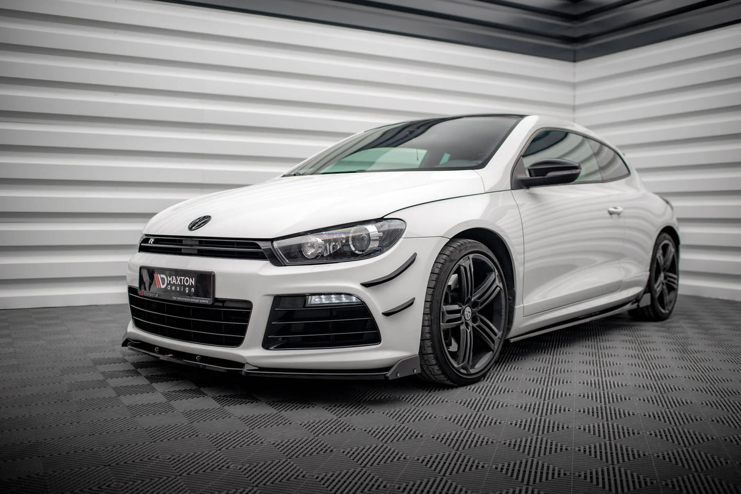 VW Scirocco R - Frontspoiler - Frontlippe V.3 + Flaps