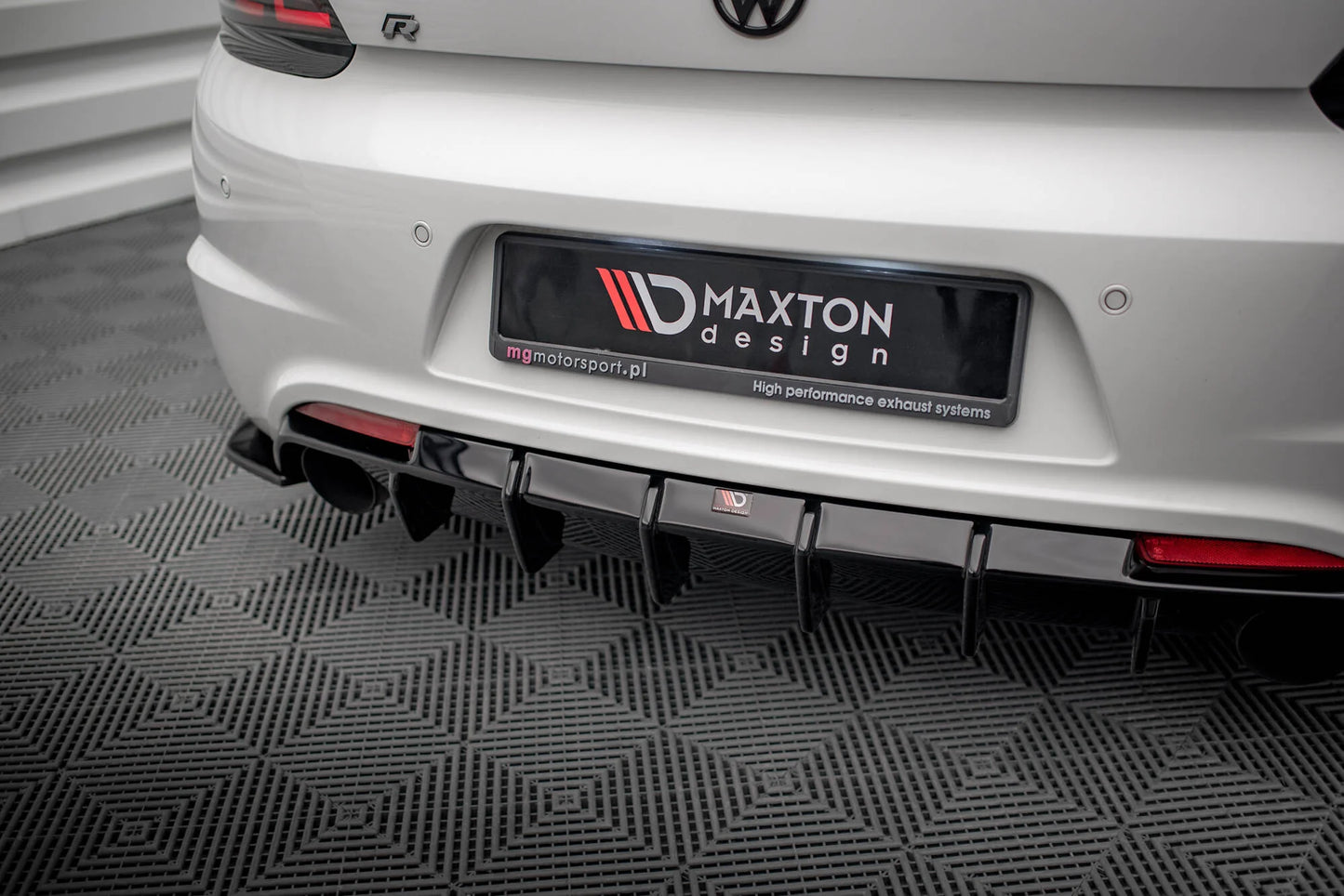 VW Scirocco R - Heck Diffusor V.1