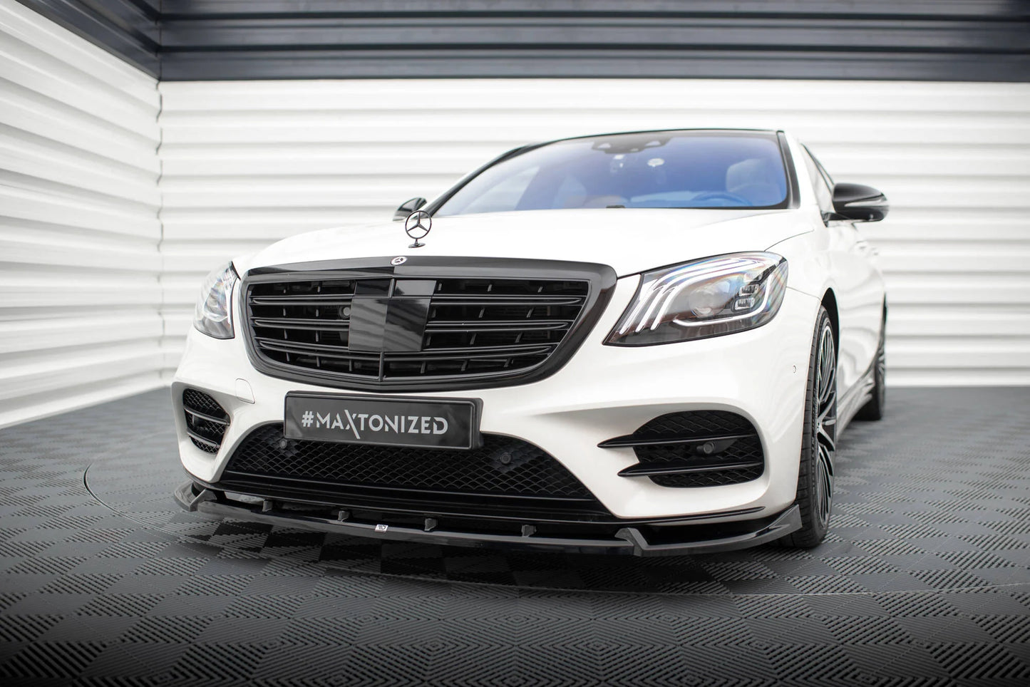 Mercedes S-Klasse AMG-Line Facelift - Frontspoiler - Frontlippe V.2