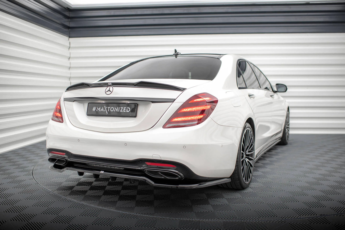 Mercedes S-Klasse AMG-Line Facelift - Heck Ansatz