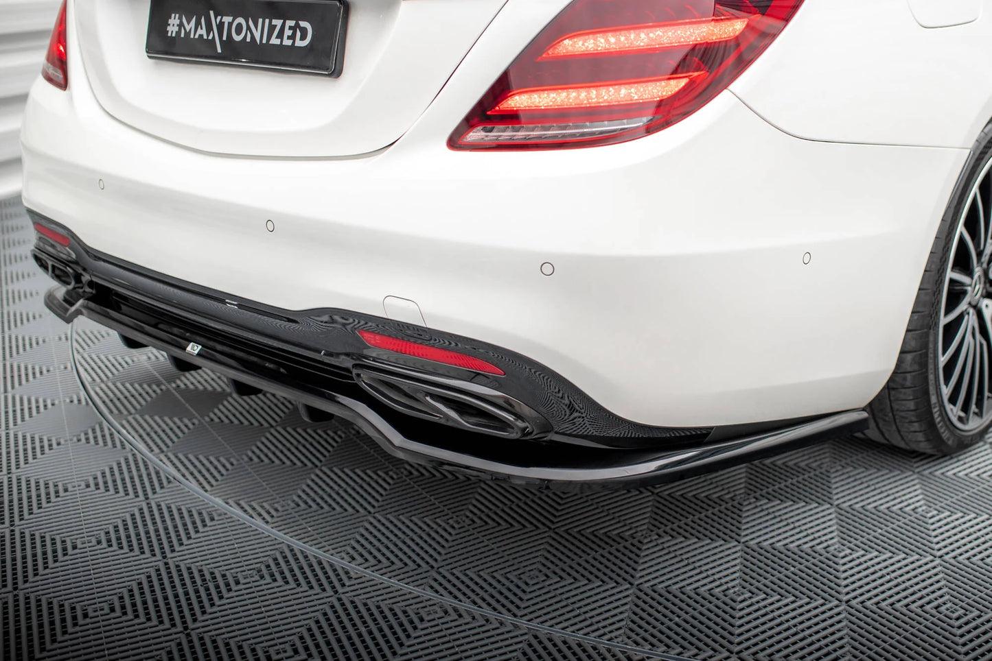 Mercedes S-Klasse AMG-Line Facelift - Heck Ansatz