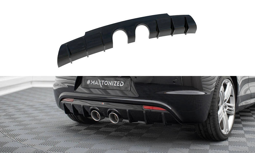 VW Scirocco R - Heck Diffusor Aufsatz V.3
