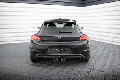 VW Scirocco R - Heck Diffusor Aufsatz V.3