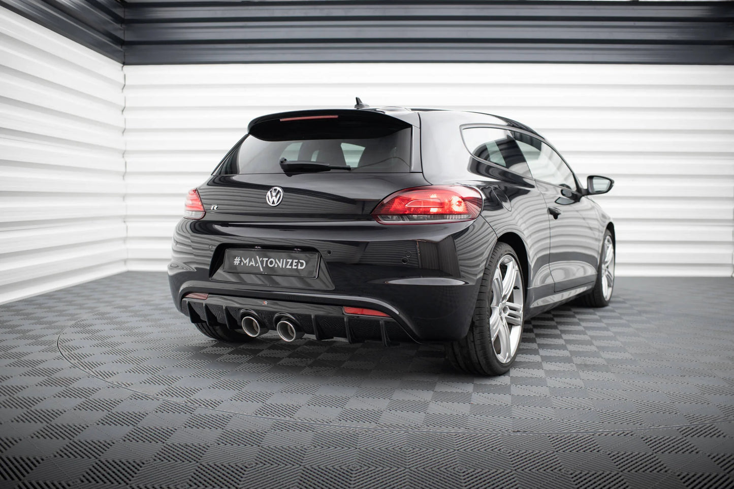 VW Scirocco R - Heck Diffusor Aufsatz V.3