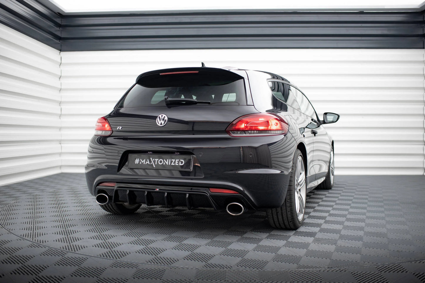 VW Scirocco R - Heck Diffusor V.2