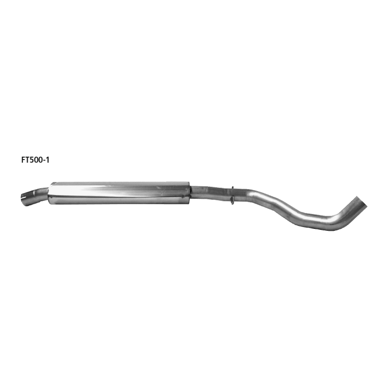 Fiat 500 - Bastuck Performance Auspuff Anlage ab Kat - Bild 3