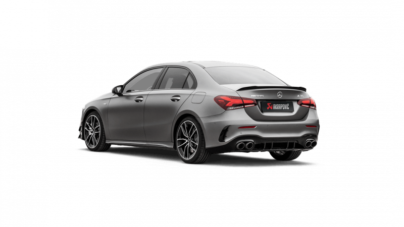 MERCEDES A-KLASSE A35 AMG - AKRAPOVIC DUPLEX SPORTAUSPUFF ANLAGE
