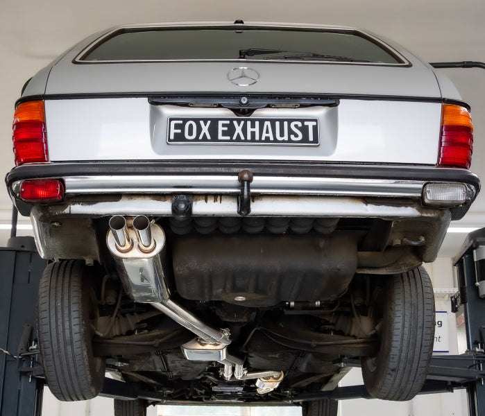 Mercedes E-Klasse - Fox Performance Auspuff Anlage