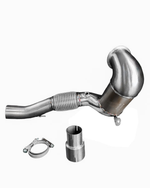 Audi A3 Quattro - Bull-X Downpipe mit 200 Zellen Sport Kat