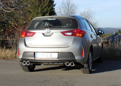 Toyota Auris - Fox Duplex Performance Auspuff