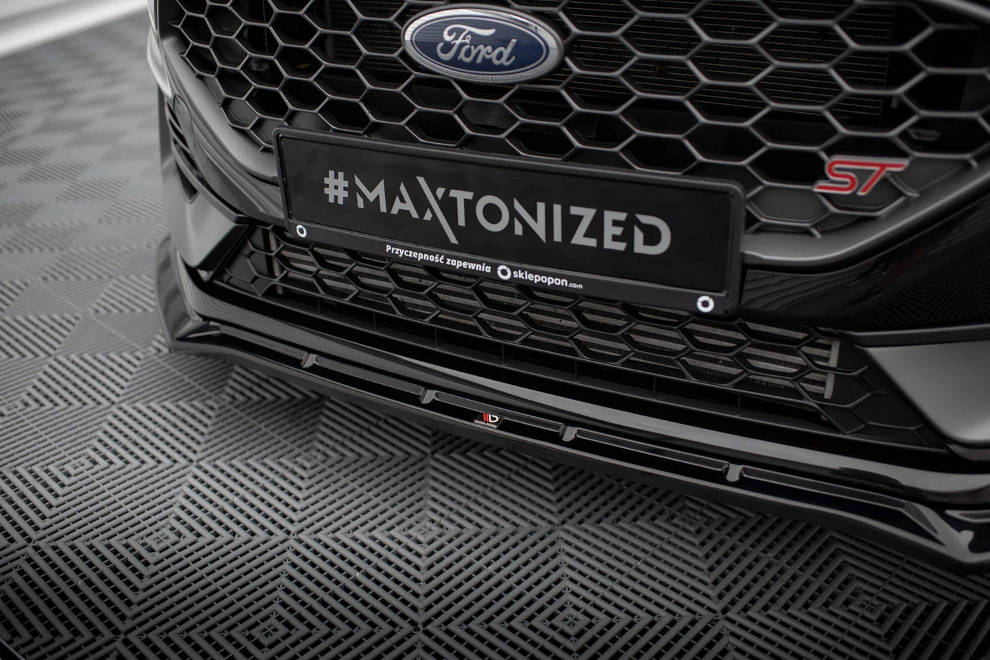 Ford Fiesta ST Mk8 Facelift - Frontspoiler - Frontlippe V.4