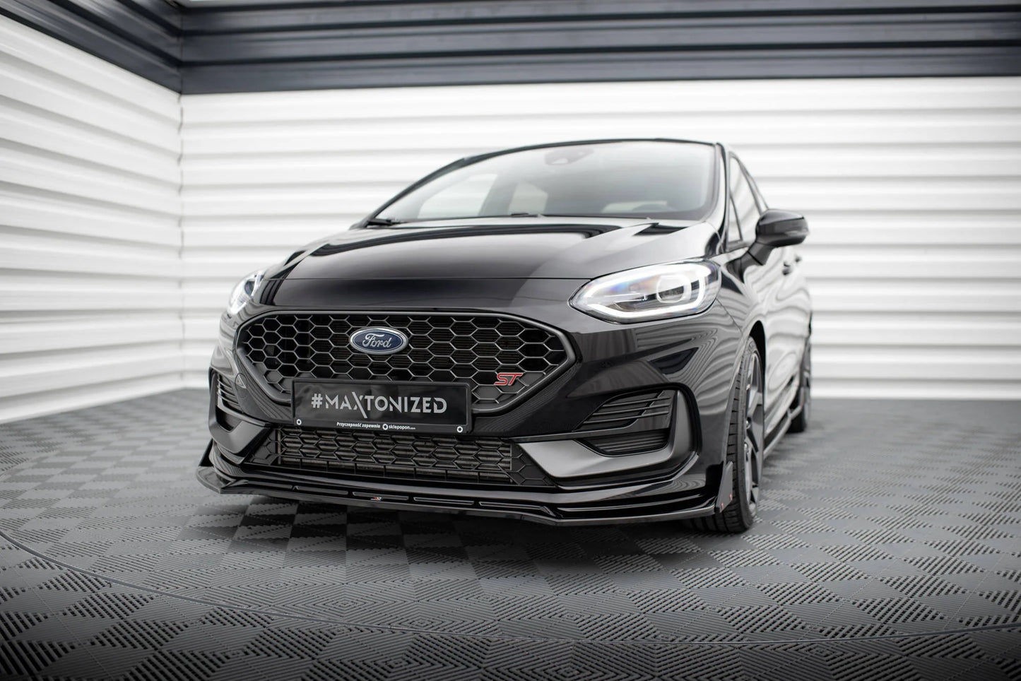 Ford Fiesta ST Mk8 Facelift - Frontspoiler - Frontlippe V.4 + Flaps
