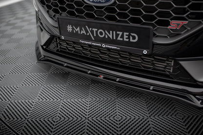 Ford Fiesta ST Mk8 Facelift - Frontspoiler - Frontlippe V.4 + Flaps